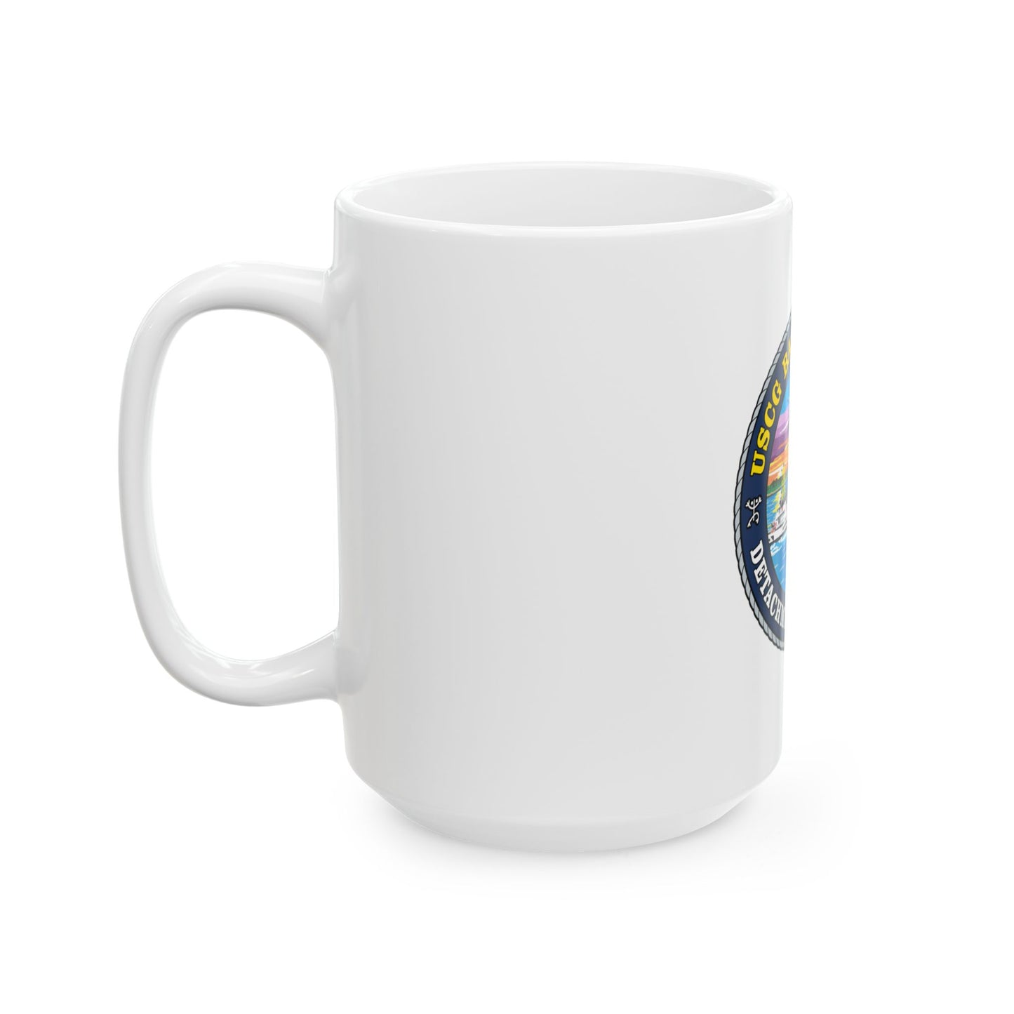USCG Base San Juan (U.S. Coast Guard) White Coffee Mug