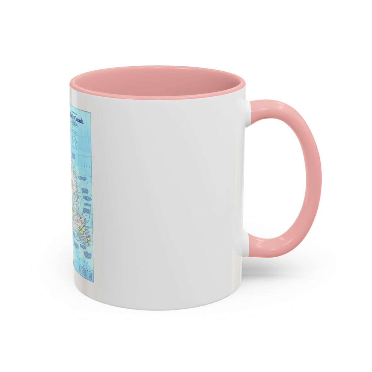 Canada - Atlantic 1 (1992) (Map) Accent Coffee Mug