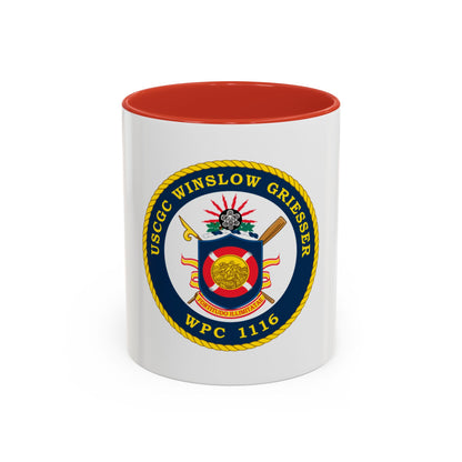 USCGC Winslow Griesser (U.S. Coast Guard) Accent Coffee Mug