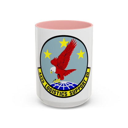 442d Logistics Support Squadron (U.S. Air Force) Accent Coffee Mug