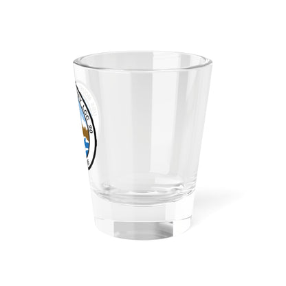 USS Mount Whitney LCC 20 Vox Maris (U.S. Navy) Shot Glass 1.5oz