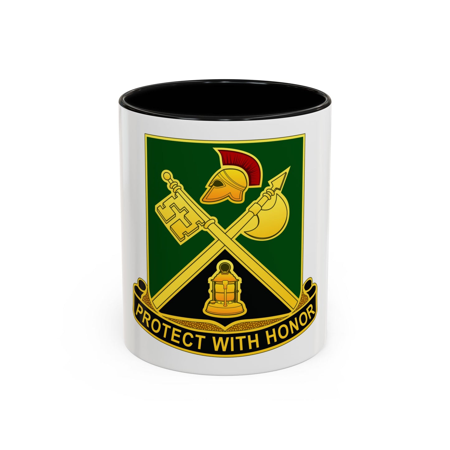 143 Military Police Battalion CAANG (U.S. Army) Accent Coffee Mug