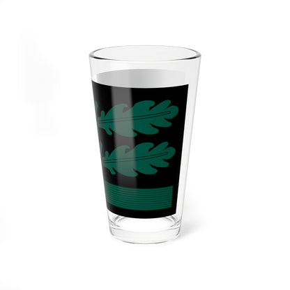 Maj Stubaf OF3 cam slv 1945 (Germany) (Military Rank) Pint Glass 16oz