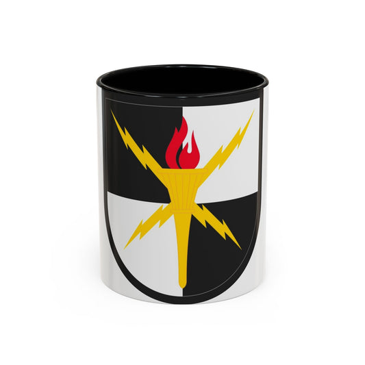 United States Cyber School (U.S. Army) Accent Coffee Mug