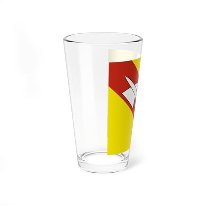 CHE Schlatt-Haslen Flag (Switzerland) Pint Glass 16oz