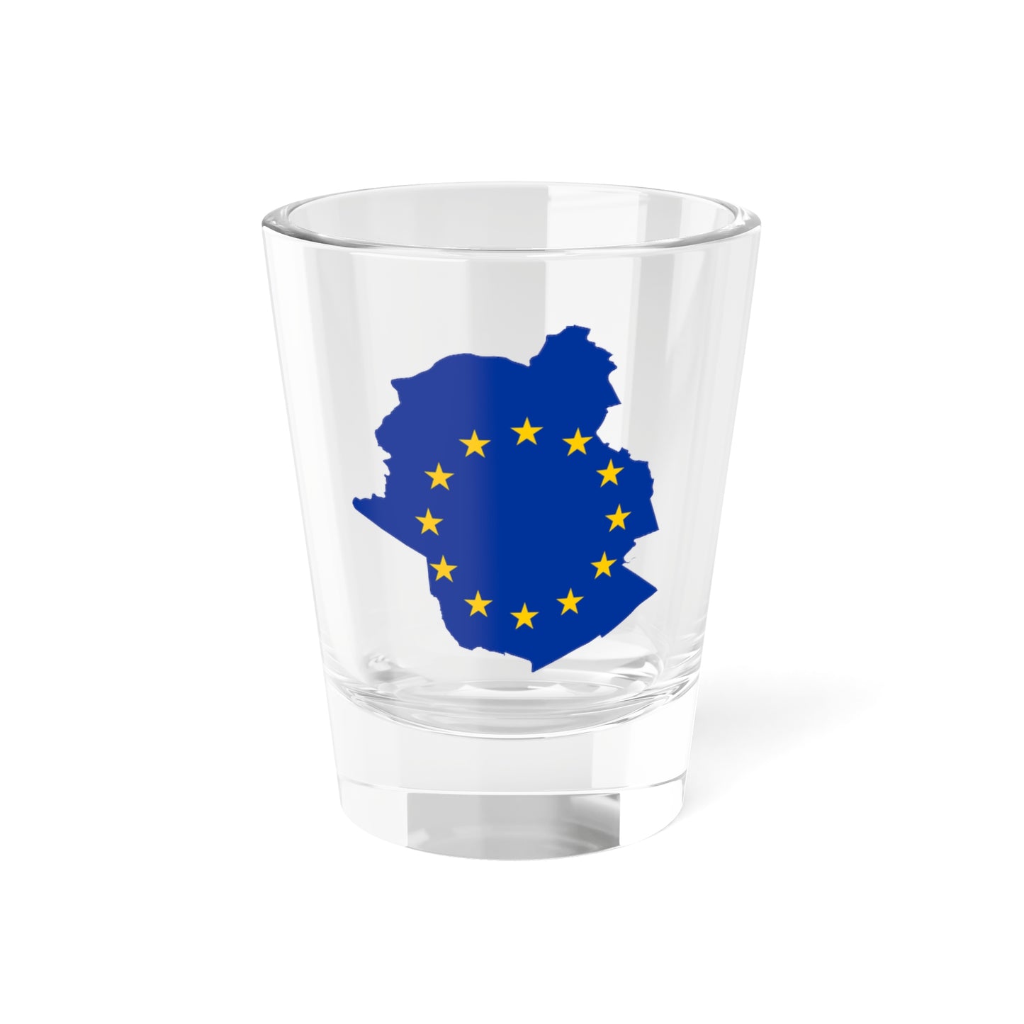 Brussels EU (Belgium) Shot Glass 1.5oz