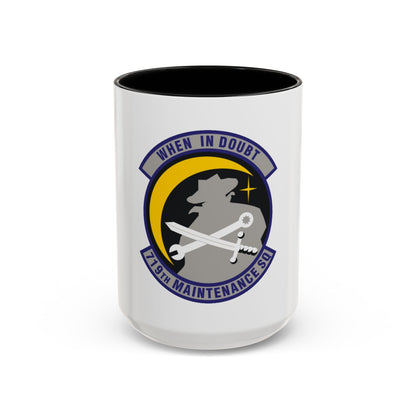 719th Maintenance Squadron (U.S. Air Force) Accent Coffee Mug