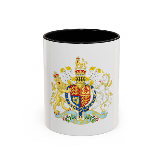 Coat of arms of the United Kingdom (1901-1952) - Accent Coffee Mug