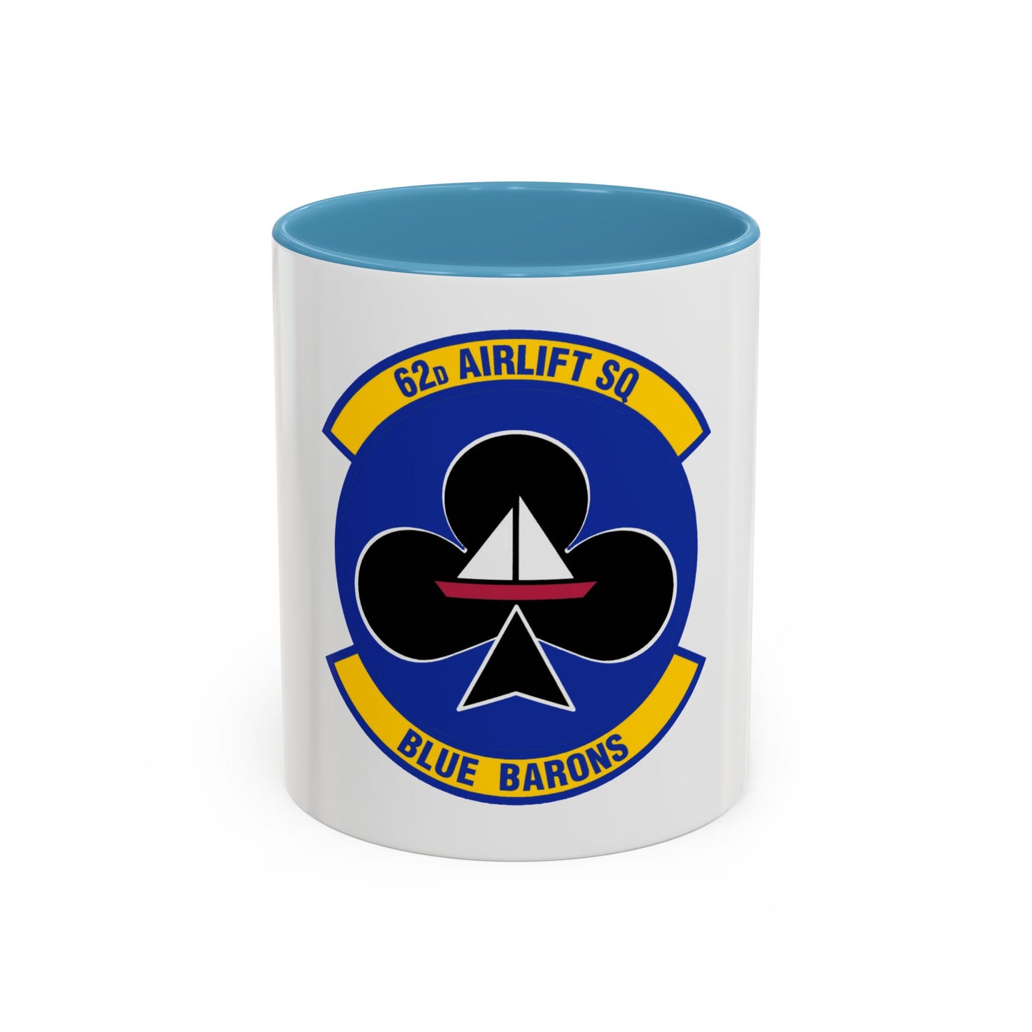 62 Airlift Squadron (U.S. Air Force) Accent Coffee Mug
