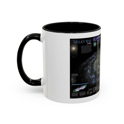 Space - Milky Way (2002) (Map) Accent Coffee Mug