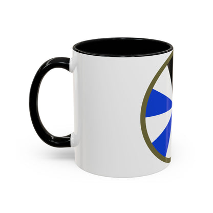 US 11th Infantry Division (U.S. Army) Accent Coffee Mug