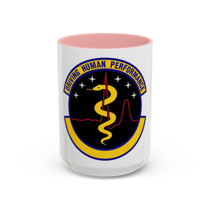 21 Operational Medical Readiness Squadron USSF (U.S. Air Force) Accent Coffee Mug