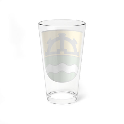 Muolen-coat of arms (Switzerland) (Coat of Arms) Pint Glass 16oz