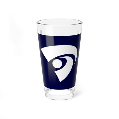 Flag of Ashikita Kumamoto (Japan) Pint Glass 16oz