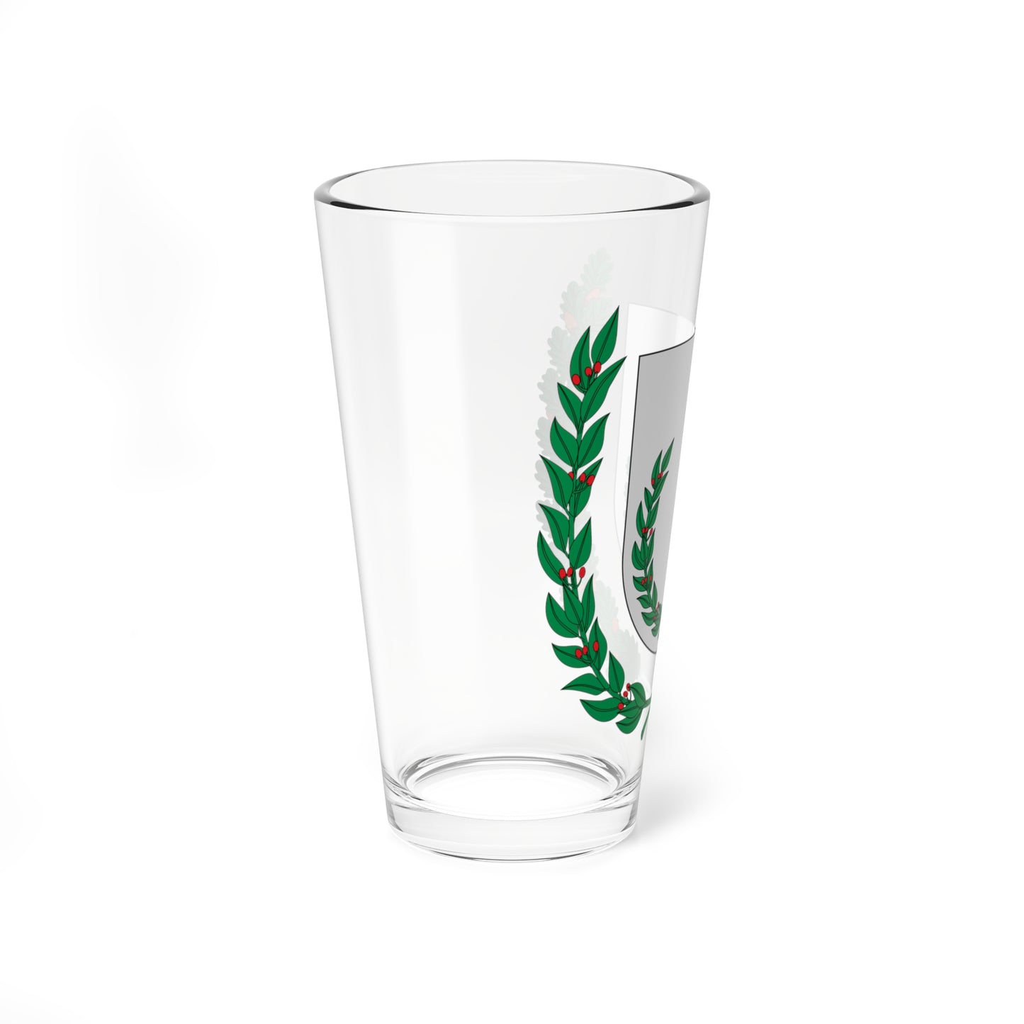 Corona de laurel y roble. Int - ext (Spain) (Coat of Arms) Pint Glass 16oz