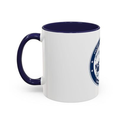 USS North Carolina SSN 777 (U.S. Coast Guard) Accent Coffee Mug
