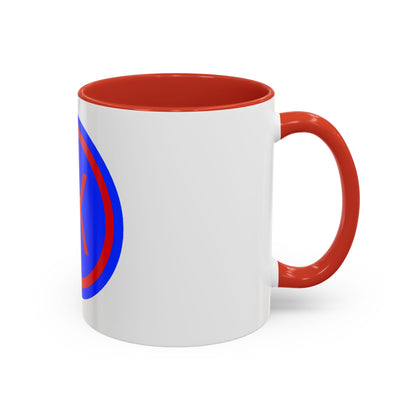 IX Corps (U.S. Army) Accent Coffee Mug