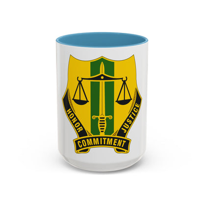 724 Military Police Battalion (U.S. Army) Accent Coffee Mug