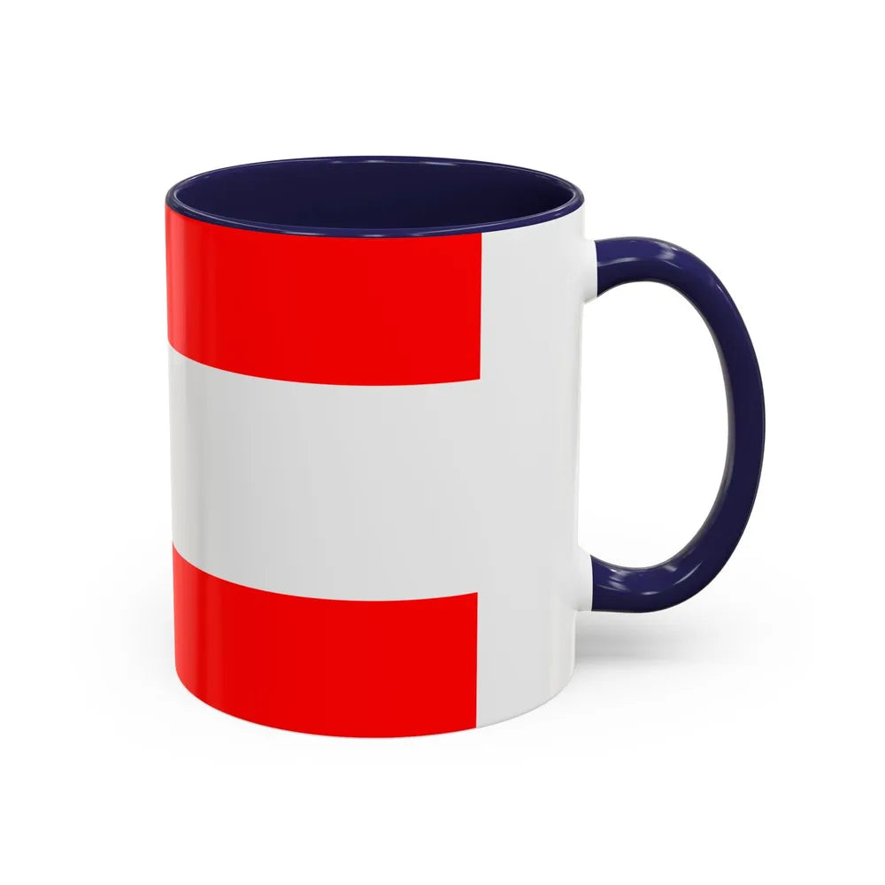 Flag of Hamm Germany - Accent Coffee Mug-Go Mug Yourself