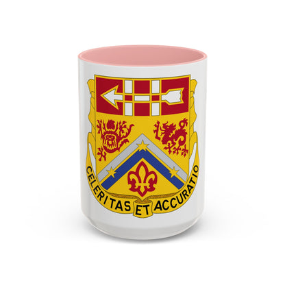 3rd Artillery Regiment (U.S. Army) Accent Coffee Mug