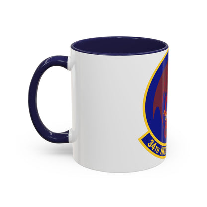 34th Intelligence Squadron (U.S. Air Force) Accent Coffee Mug