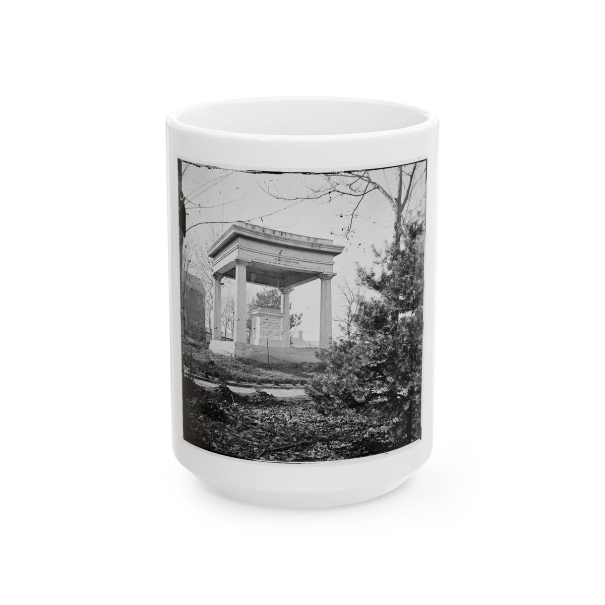 Nashville, Tenn. Tomb Of President James K. Polk (U.S. Civil War) White Coffee Mug