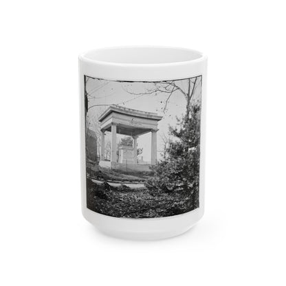 Nashville, Tenn. Tomb Of President James K. Polk (U.S. Civil War) White Coffee Mug