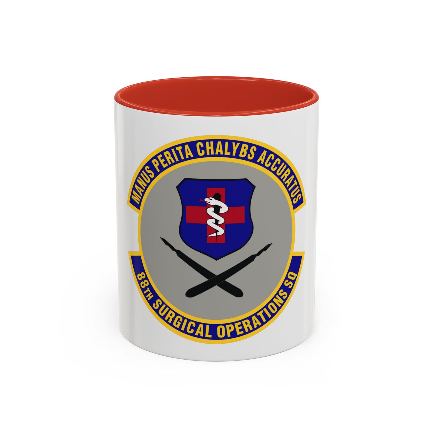 88th Surgical Operations Squadron (U.S. Air Force) Accent Coffee Mug