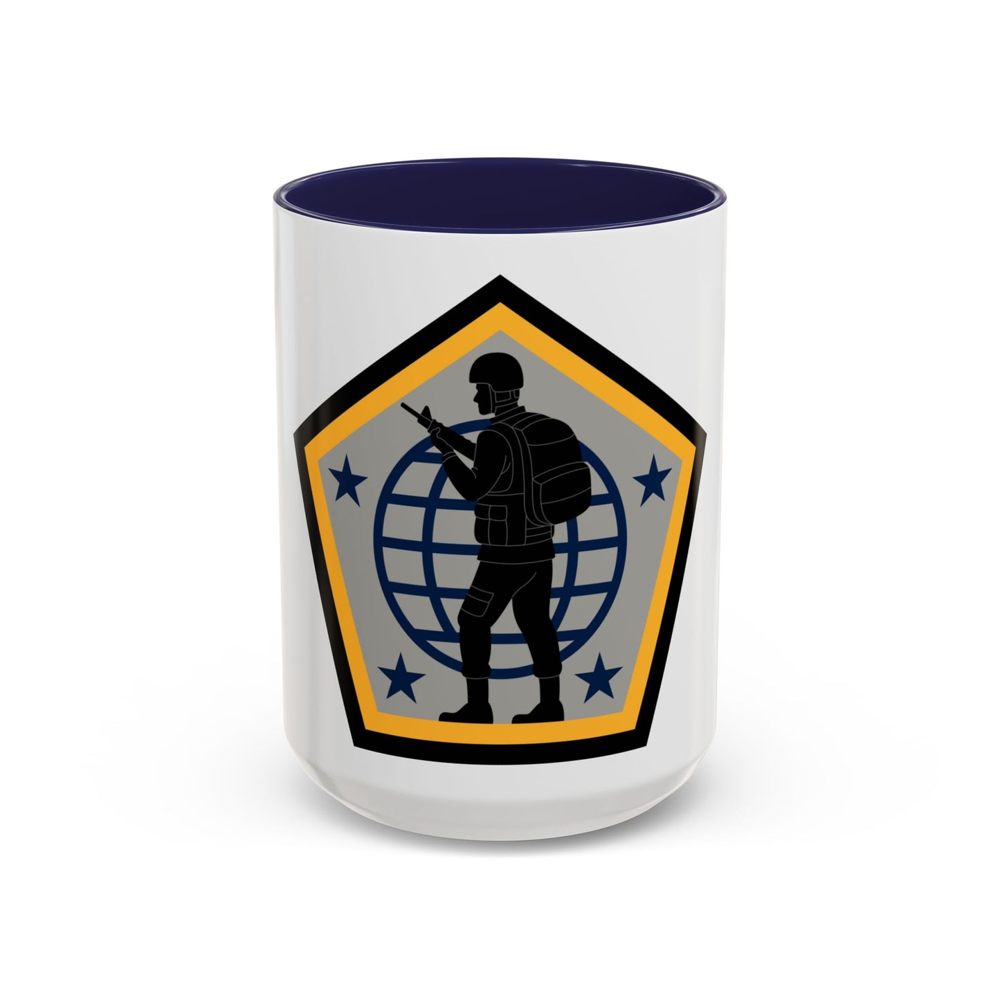 Human Resources Command (U.S. Army) Accent Coffee Mug