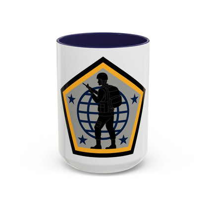 Human Resources Command (U.S. Army) Accent Coffee Mug