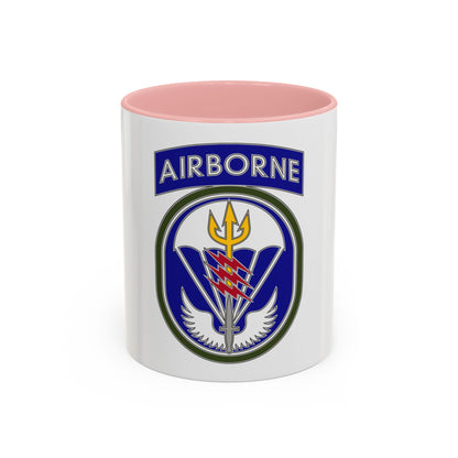 Special Operations Command South (U.S. Army) Accent Coffee Mug