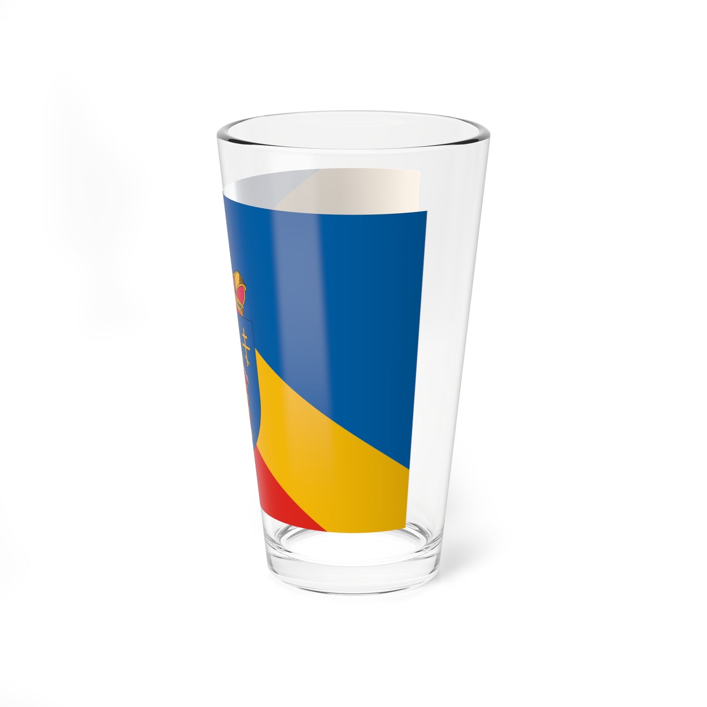 Flag of Hercegszanto (Hungary) Pint Glass 16oz