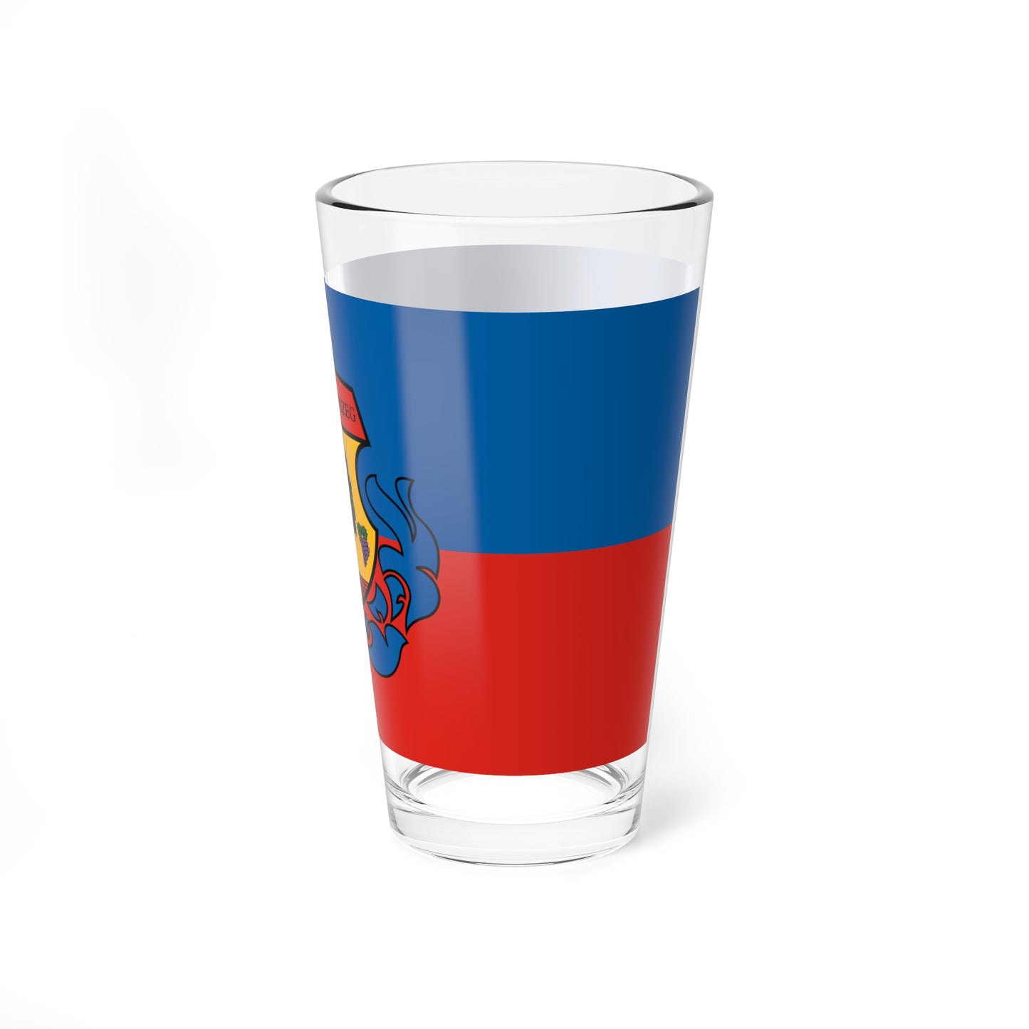 Flag of Felsoegerszeg (Hungary) Pint Glass 16oz