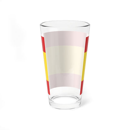 Flag of Spain Civil alternate colours (Spain) Pint Glass 16oz