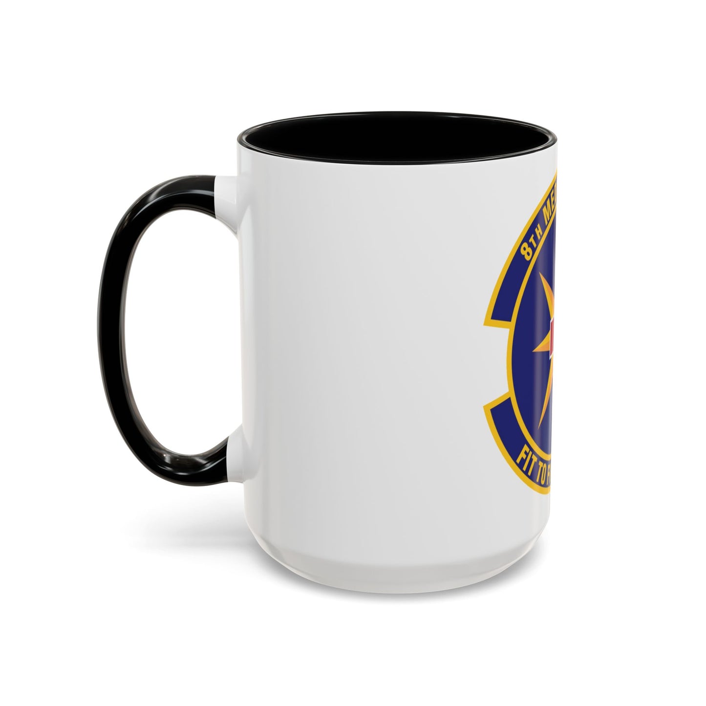 8th Medical Operations Squadron (U.S. Air Force) Accent Coffee Mug