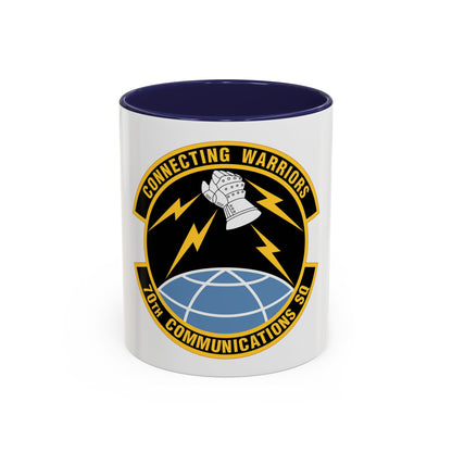 70th Communications Squadron (U.S. Air Force) Accent Coffee Mug