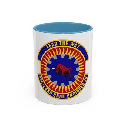 376th Expeditionary Civil Engineer Squadron (U.S. Air Force) Accent Coffee Mug