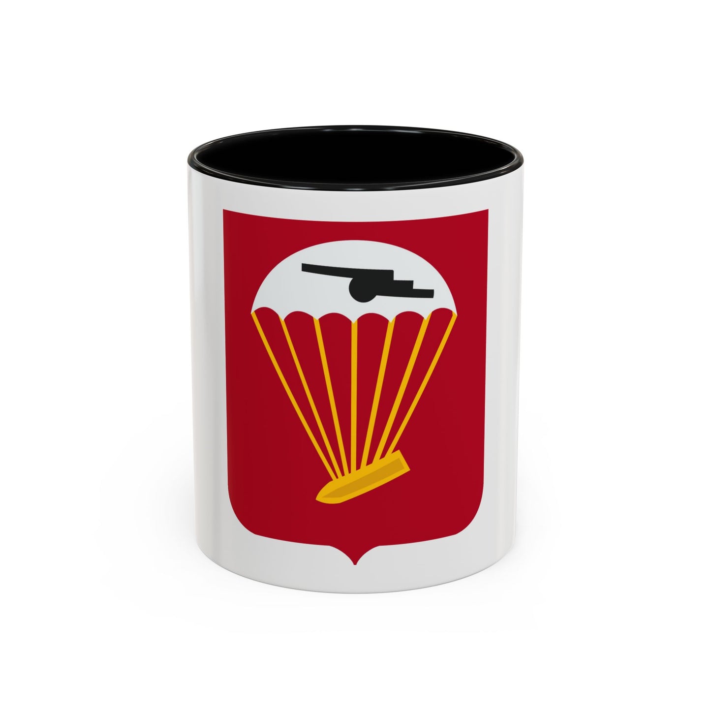 456th Airborne Field Artillery Battalion v2 (U.S. Army) Accent Coffee Mug