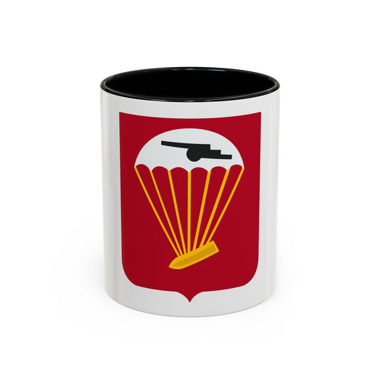 456th Airborne Field Artillery Battalion v2 (U.S. Army) Accent Coffee Mug