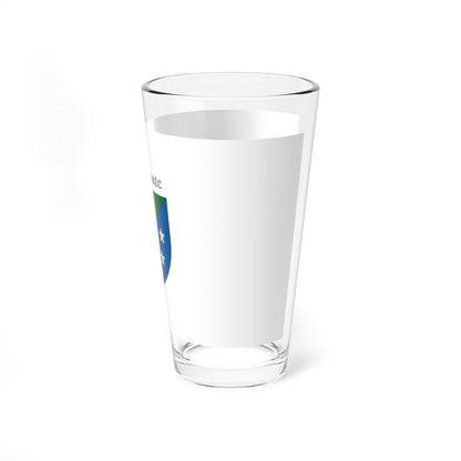 Flag of Vasarosbec (Hungary) Pint Glass 16oz