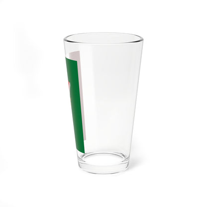 Flag of Kadarkut (Hungary) Pint Glass 16oz