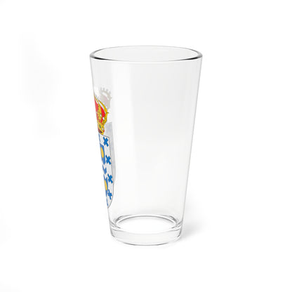 Escudo de A Merca (Spain) (Coat of Arms) Pint Glass 16oz