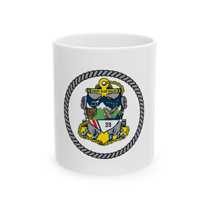 USCGC Alex Haley 39 (U.S. Coast Guard) White Coffee Mug