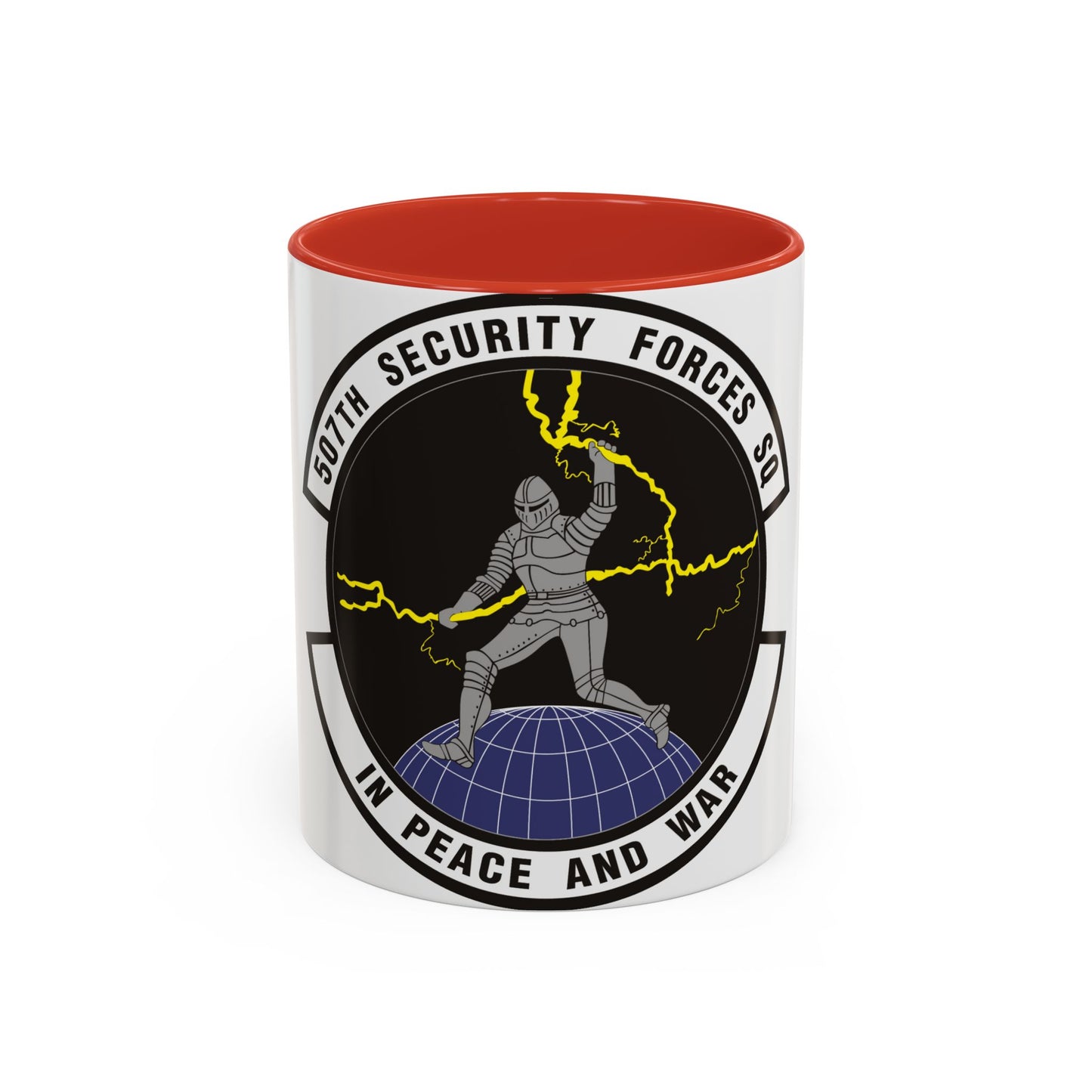 507th Security Forces Squadron (U.S. Air Force) Accent Coffee Mug