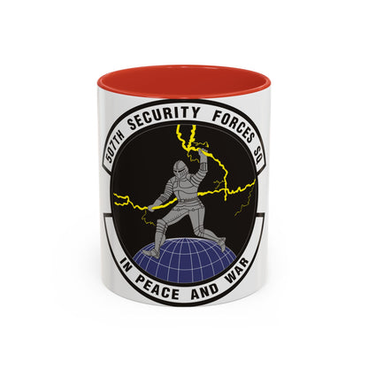 507th Security Forces Squadron (U.S. Air Force) Accent Coffee Mug