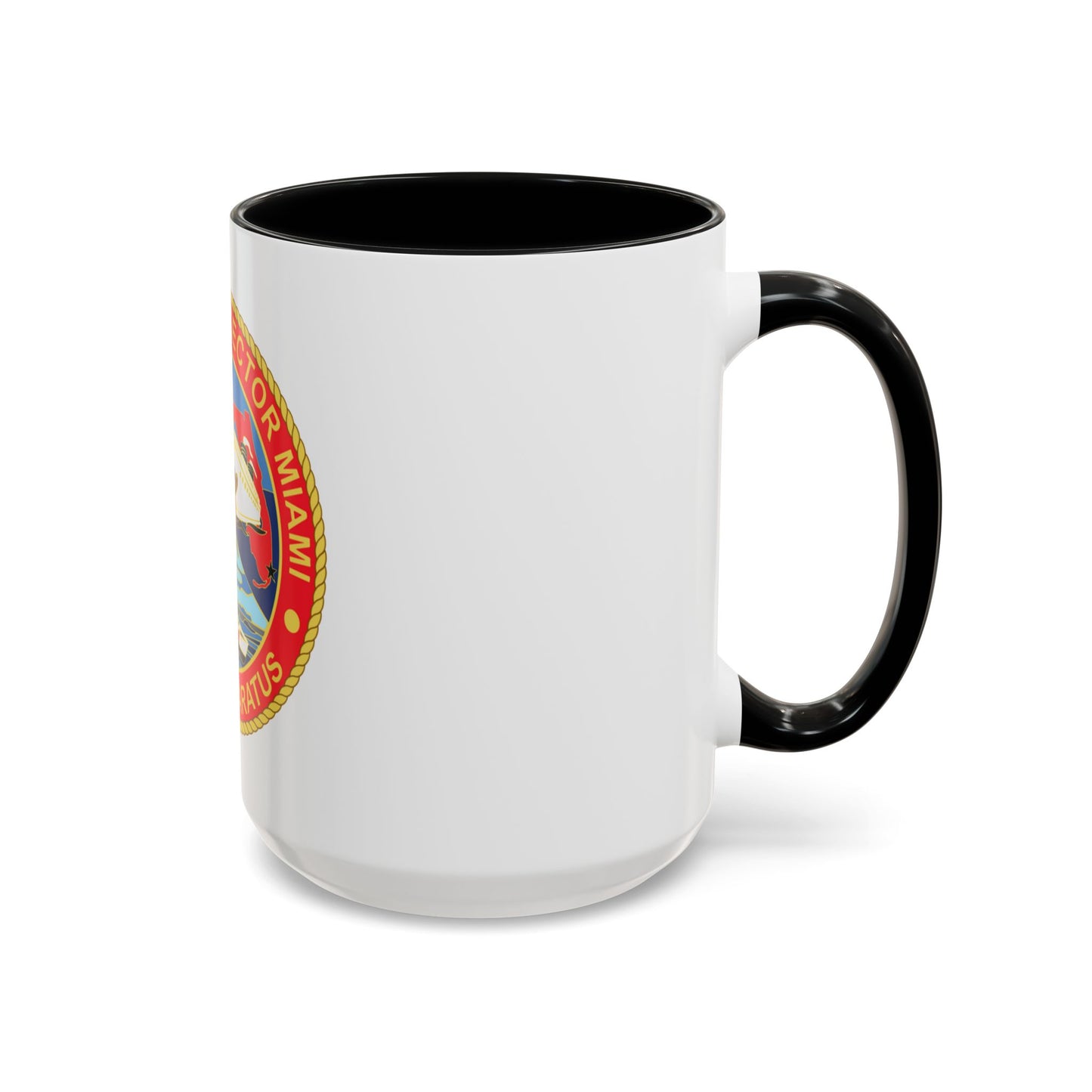 USCG Sector Miami (U.S. Coast Guard) Accent Coffee Mug