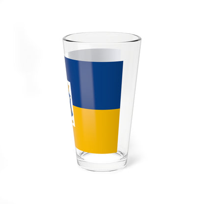 Flag of Sorokpolany (Hungary) Pint Glass 16oz