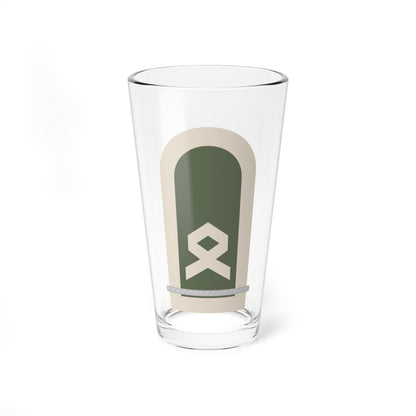 Dienstgrad Bundeswehr Heer 154 Oberfaehnrich (Germany) (Military Rank) Pint Glass 16oz