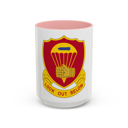 376 Airborne Field Artillery Battalion (U.S. Army) Accent Coffee Mug