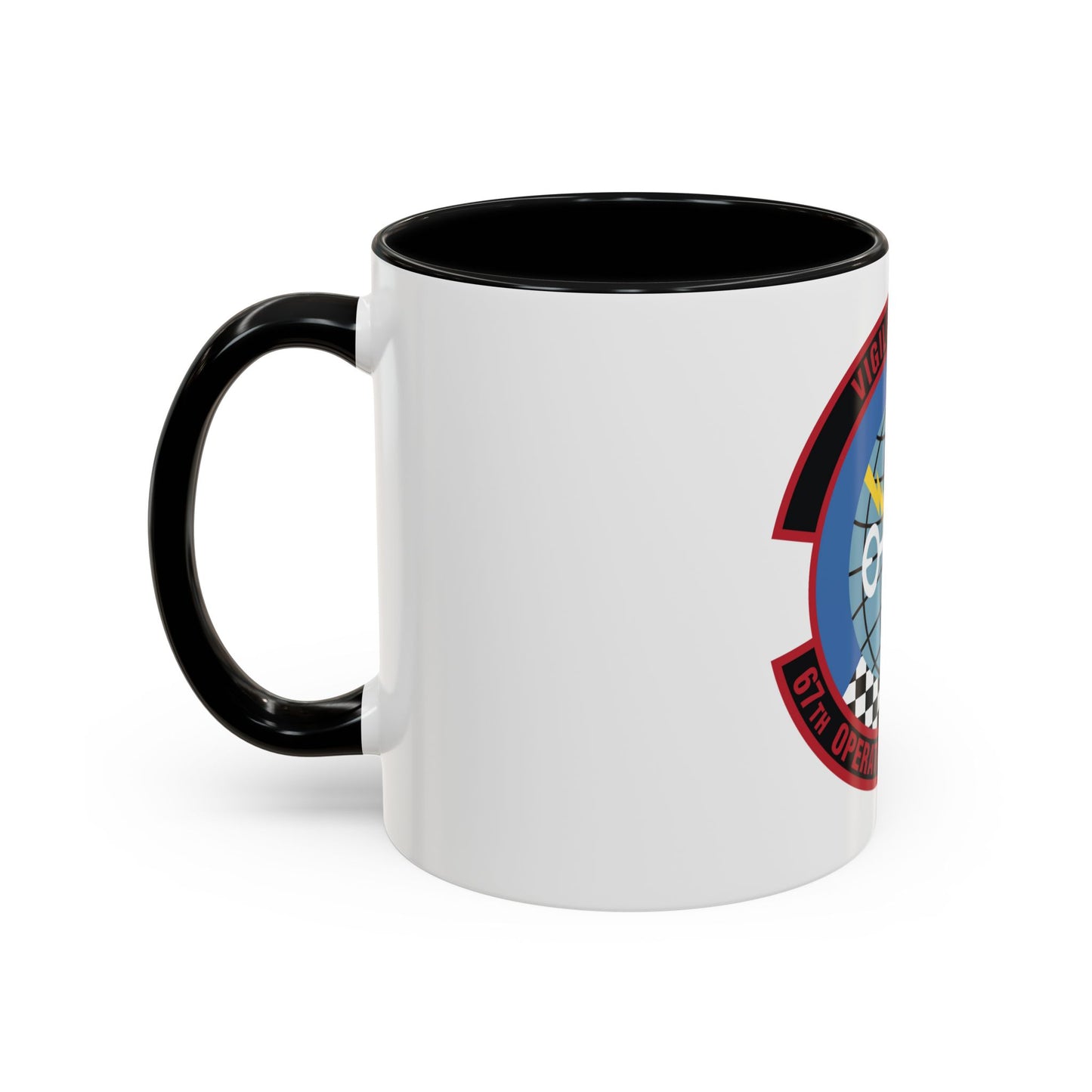 67th Operations Support Squadron (U.S. Air Force) Accent Coffee Mug